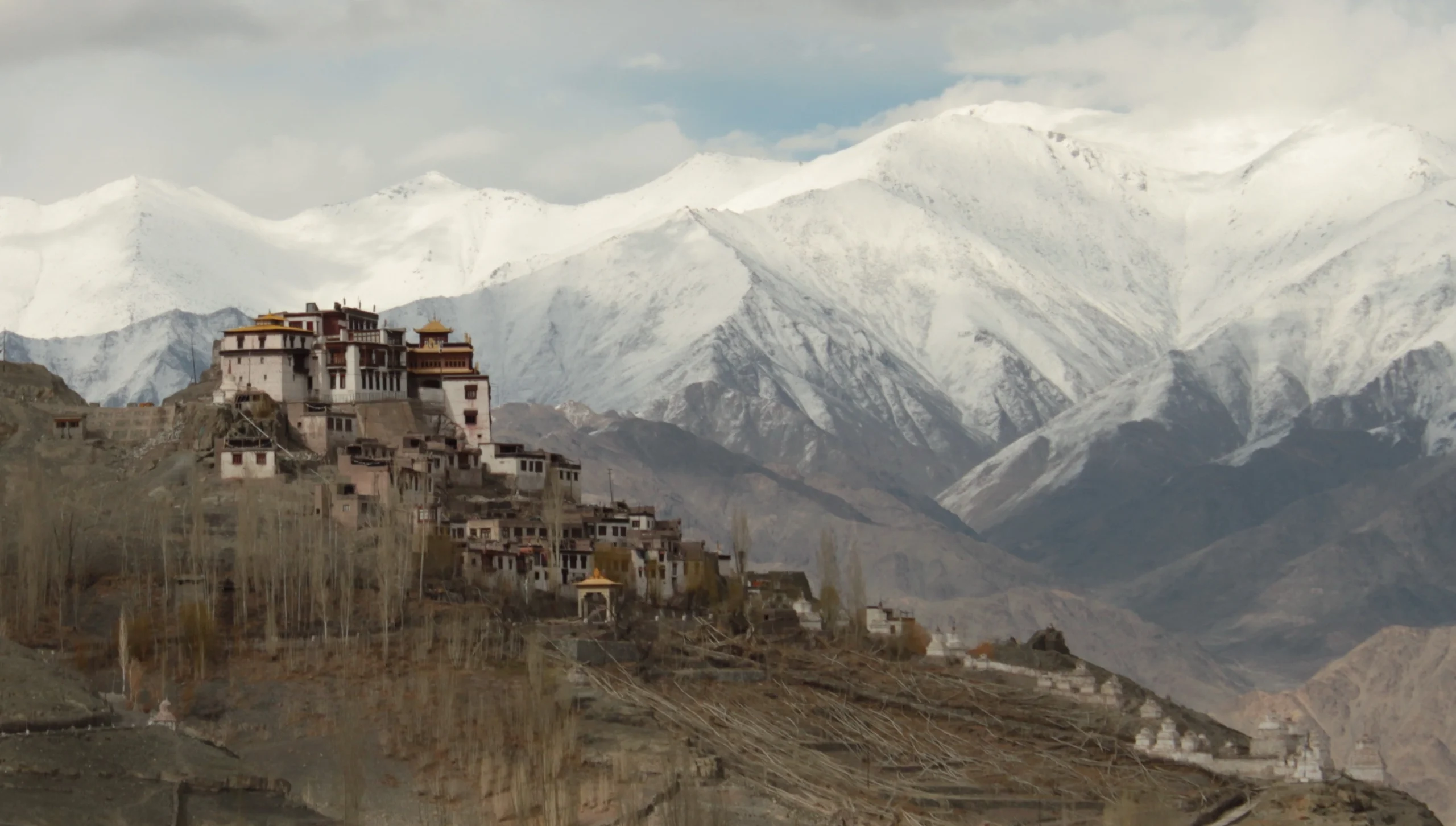 Matho village in Ladakh is famous for its monastery,