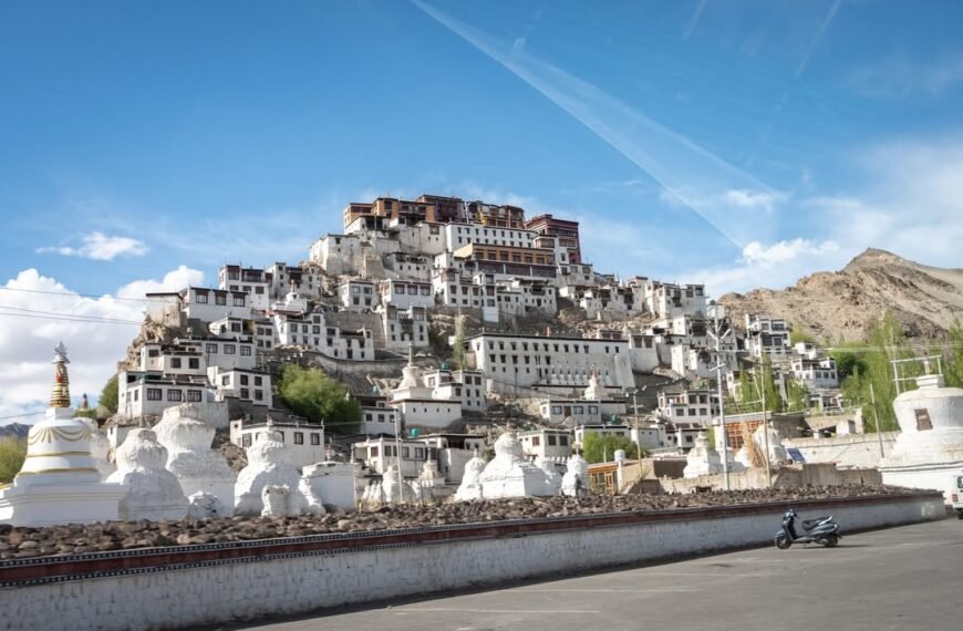 Visited the Shesrap Skyadtsal Ling Library & Learning Center at the revered Thiksey Monastery in